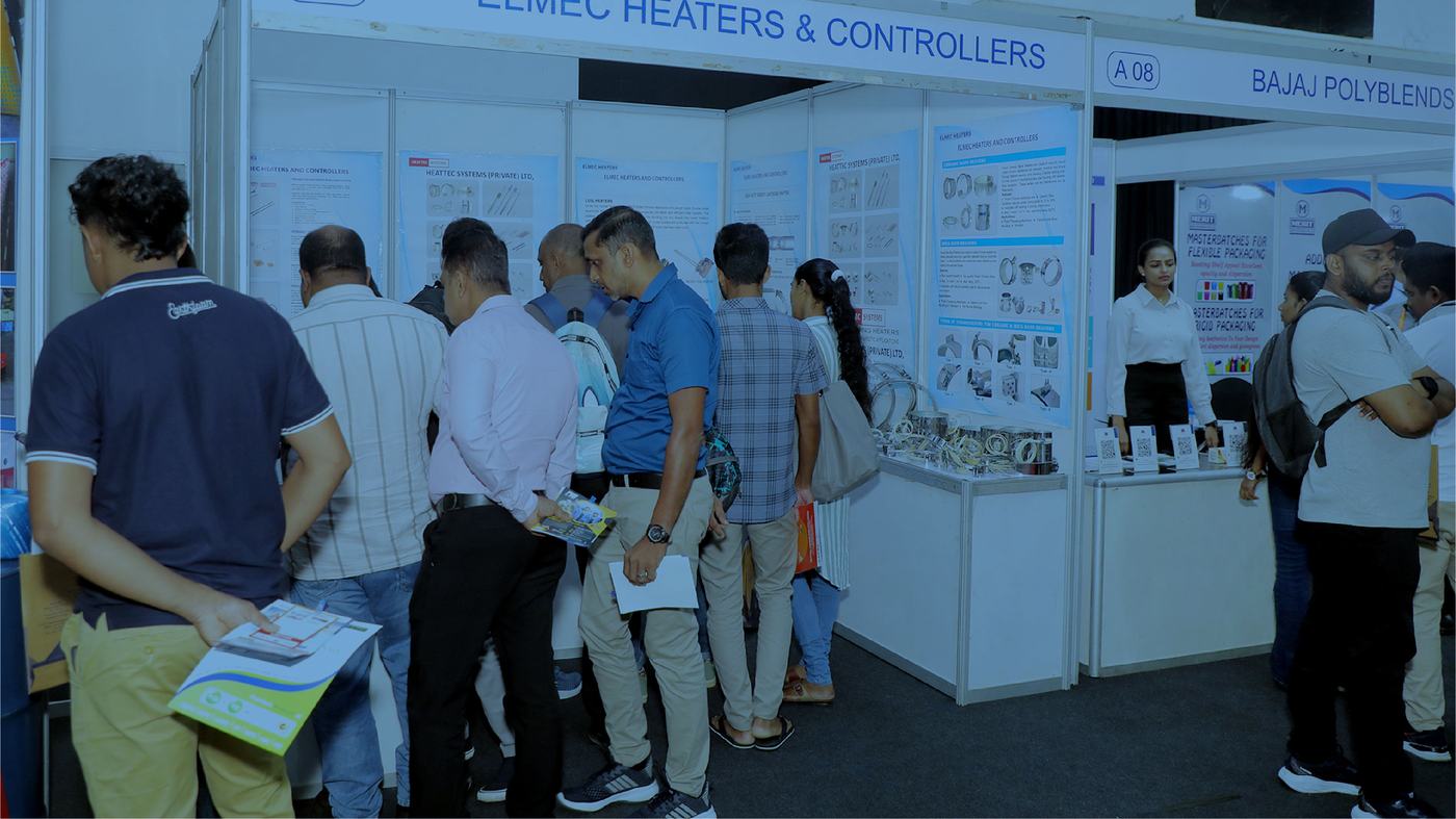 Visitors on the show floor at COMPLAST Sri Lanka, BMICH Colombo